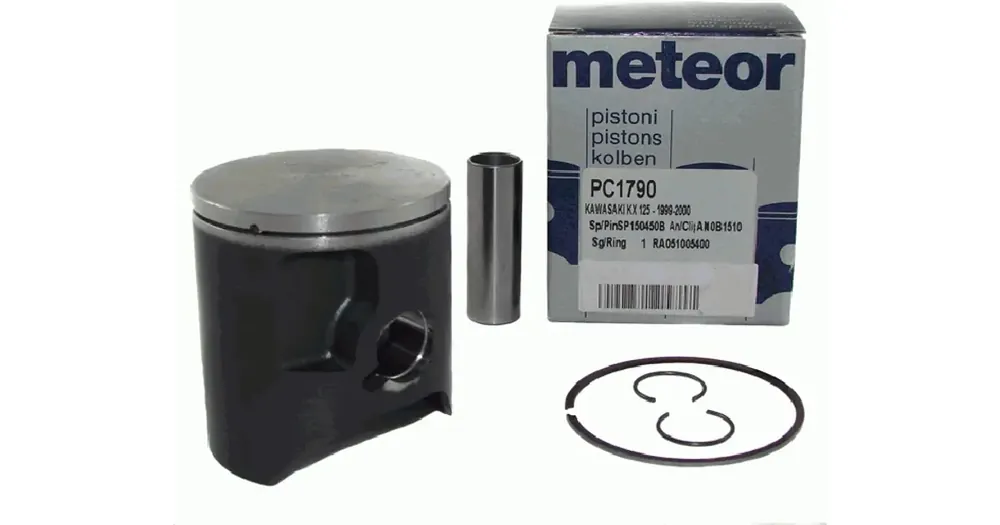 Tehdashinta Täydellinen mäntä 53.98/15/29.50 125cc Meteor Kawasaki KX 1999-2000 valikoima D