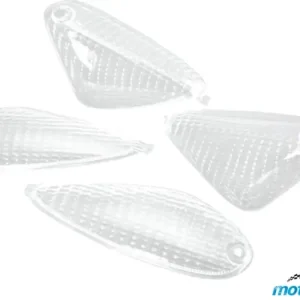 Alennus TNT vilkkulinssit, valkoiset, Piaggio NRG Extreme / MC3