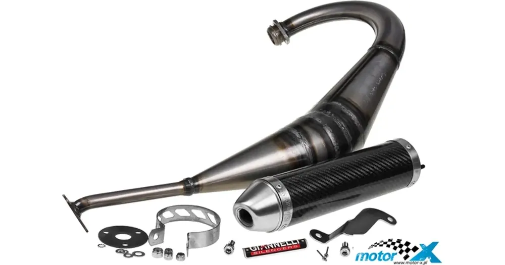 Merkkituote Giannelli Strada Carbon -pakoputki, Aprilia RS4 50 11- (E)