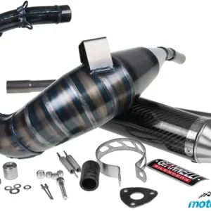 Eniten Myyty Giannelli Enduro Carbon -pakoputki, Aprilia RX / SX 50 06-17 (E)