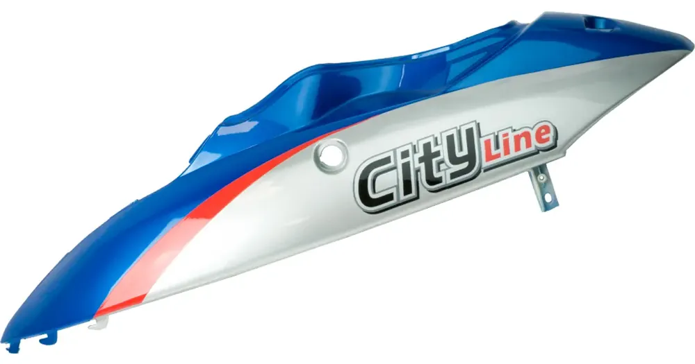 Sivukate ylä City LINE/13 V hopea/sin Pakollinen (Must-Have)