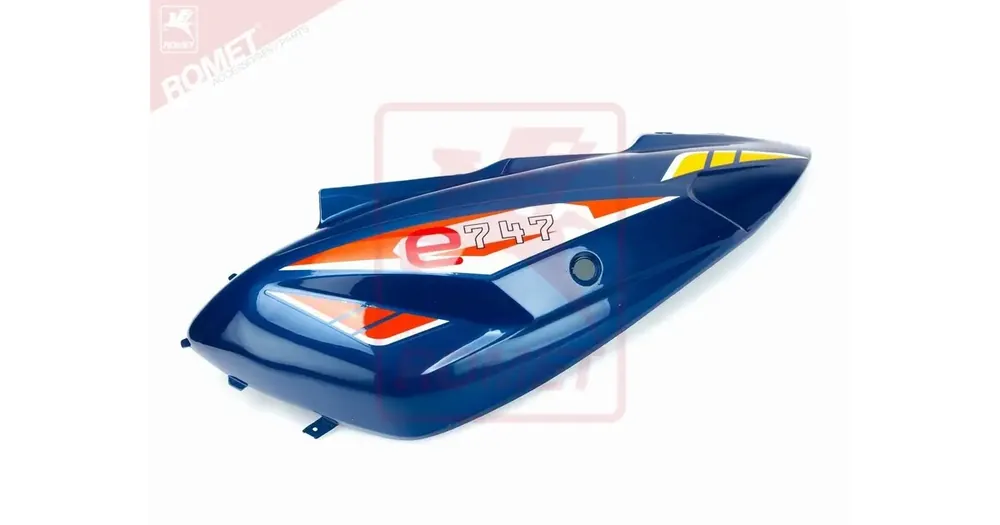 Kampanjahinta Takakate yläosa vasen tummansininen oranssi Romet 747 ECO (2013)