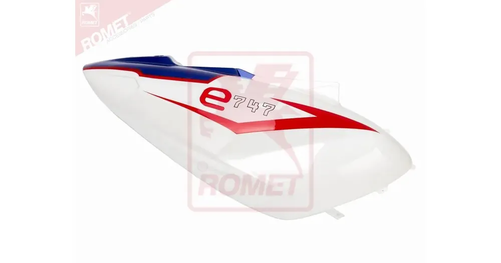 Takakatte yläosa oikea valko-sininen Romet 747 ECO (2013) Vain Rajoitetun Ajan