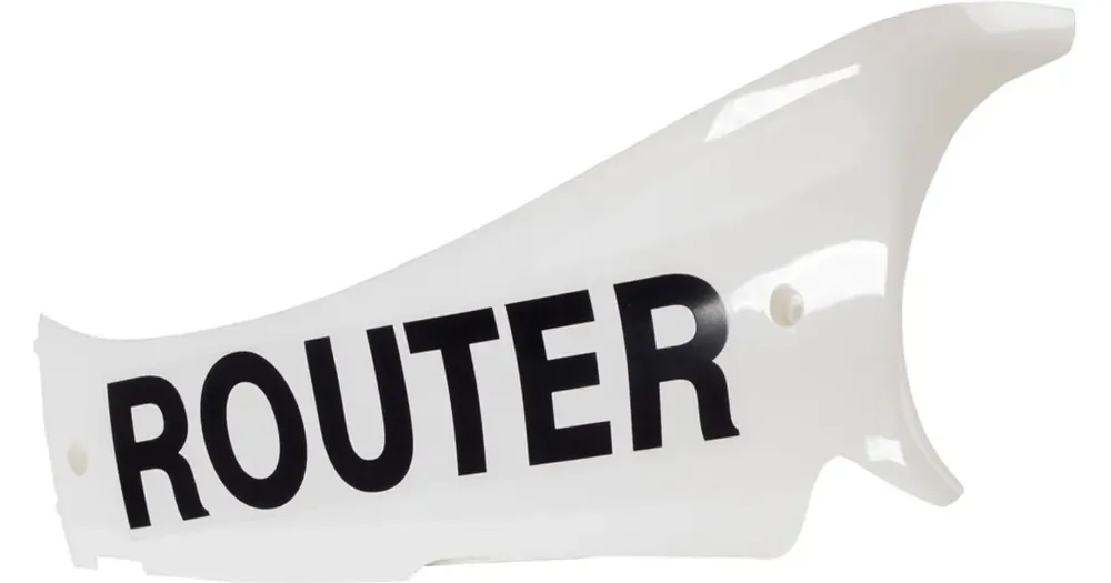 Päivän Tarjous Vasemman puolen valkoinen kynnyskotelo "Router"