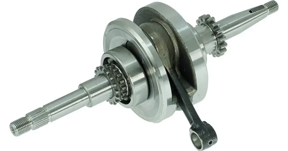 Turvallinen Maksu Kampiakseli, männäntappi 13mm, 80cc 16 hammasta 139QMB/QMA (GY6 50) 4T