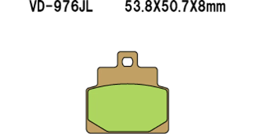 Paras Hinta Vesrah Sintered Metal VD-976JL -jarrrupalat