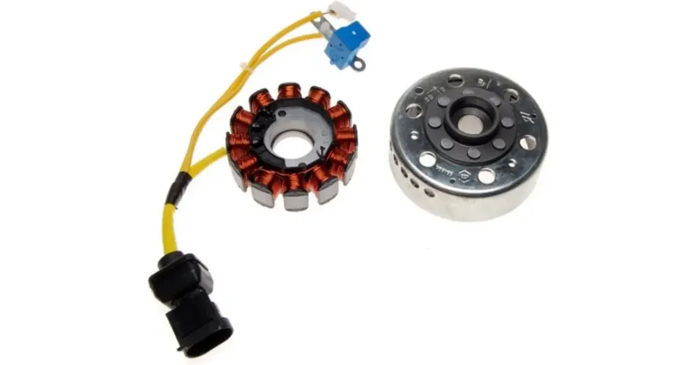 Aito Staattori, magneeton runko, magneetolla, Piaggio Fly 125