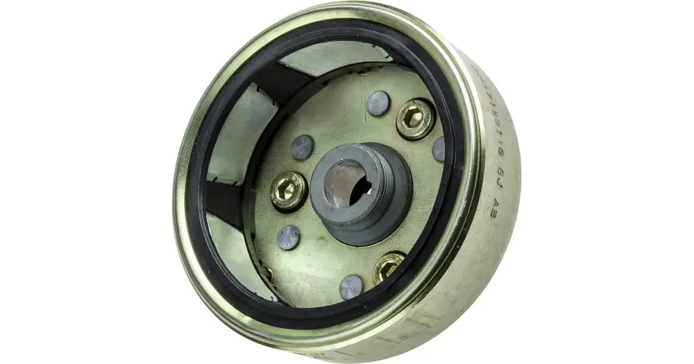 Viikonlopputarjous Magneetto, magneeton pyörä, sisähalkaisija 85mm, staattorille 6 käämiä, 139FMB 50 4T AC