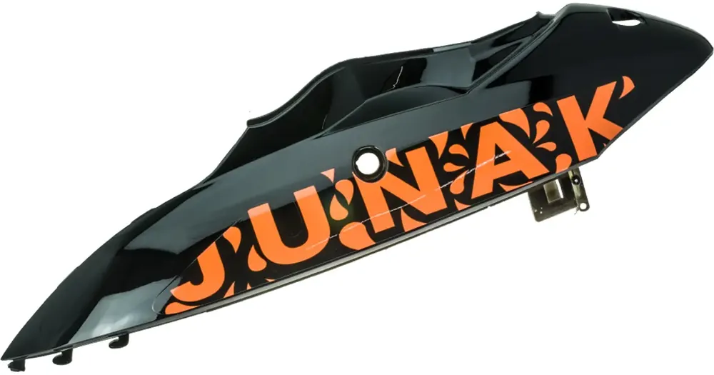 Takakatte yläosa vasen musta-oranssi Junak 104 / 105 Kausialennus