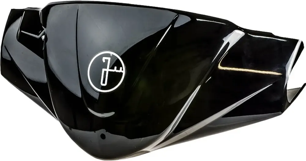 Ohjaustangon etukate, mustavalkoinen, Zipp Otis / Kingway Coliber Fartt / Motobi Wilga 3 Tilaa Heti