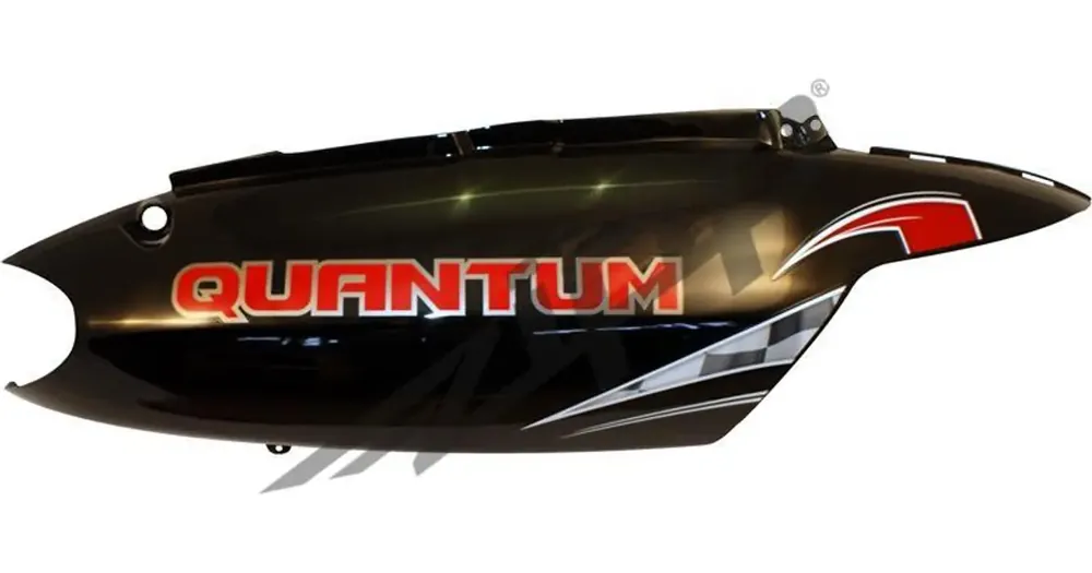 Takakate, ylempi, oikea, musta "Quantum" Paras Hinta
