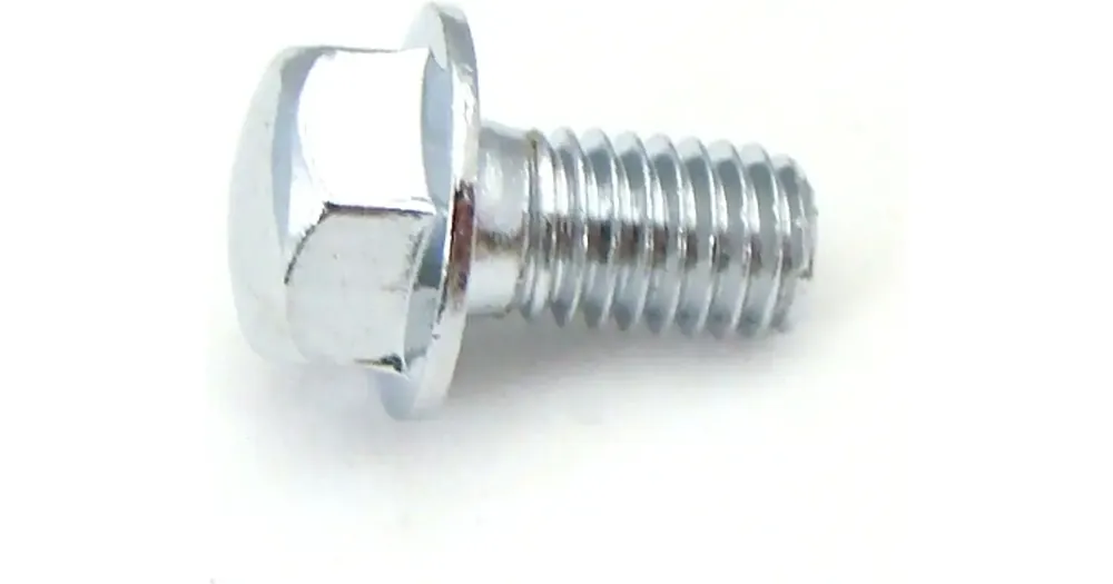 Alennus M8x14mm ruuvi, johdon pidike, kromi, Junak
