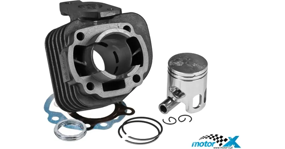 Alkuperäinen Sylinterisarja 40.00mm 50cc valurauta tappi 12mm Eco STD 1E40QMB/QMA 50 2T AC CPI / Keeway