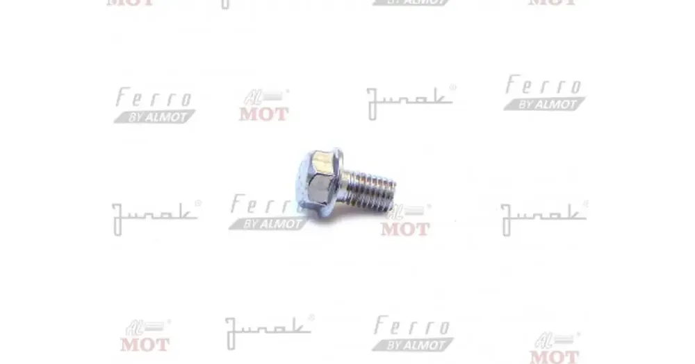 Ajankohtainen M8x14mm kromattu ruuvi matkustajan selkänojan runkoon, Junak M11 125/320