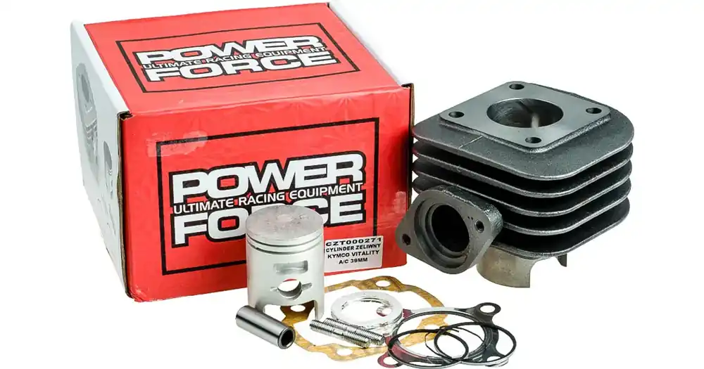 Alkuperäinen Sylinterisarja 39.00mm 50cc, Power Force, Kymco Dink / Top Boy / Vitality 2T AC