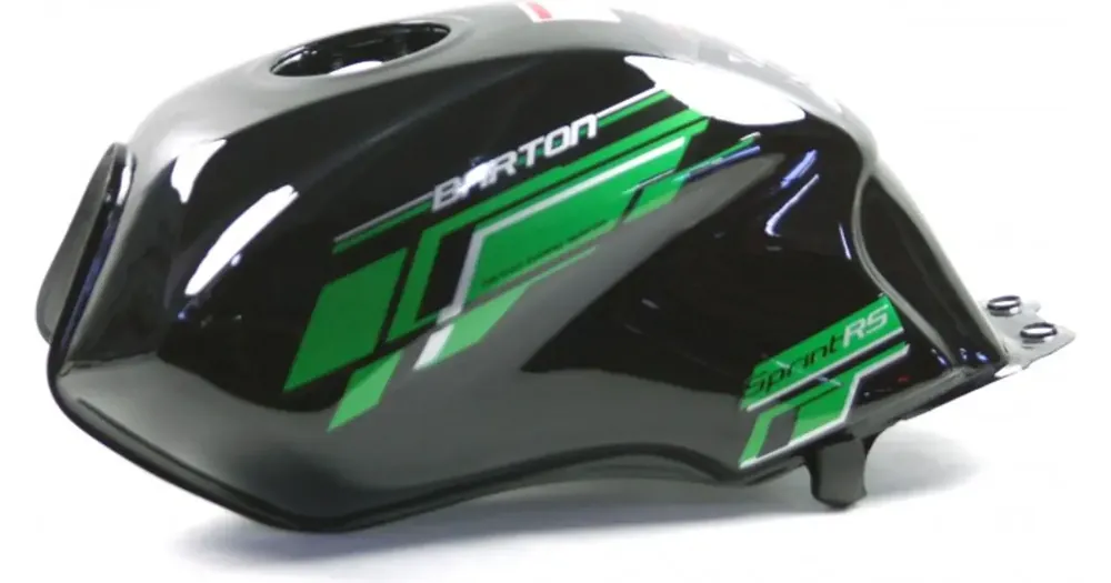 Alennus Polttoainesäiliö musta vihreä Barton Sprint 2 50 4T