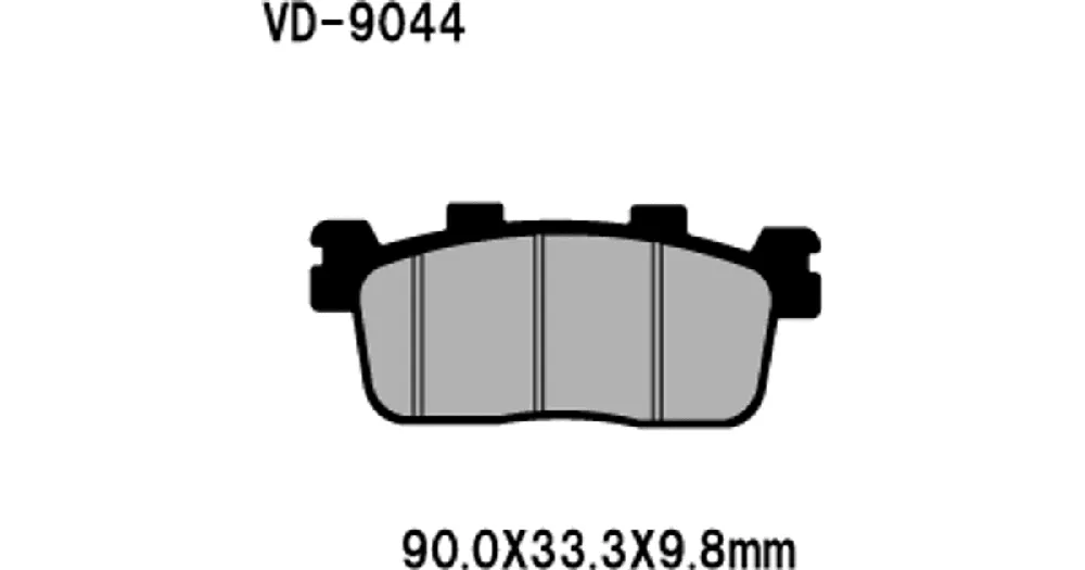Vesrah Organic VD-9044 jarrupalat Suoraan Valmistajalta