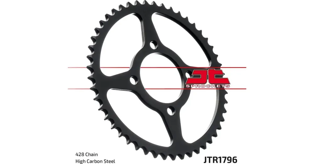 Merkkituote Takaratas 428 49 hammasta JT Sprockets JTR1796