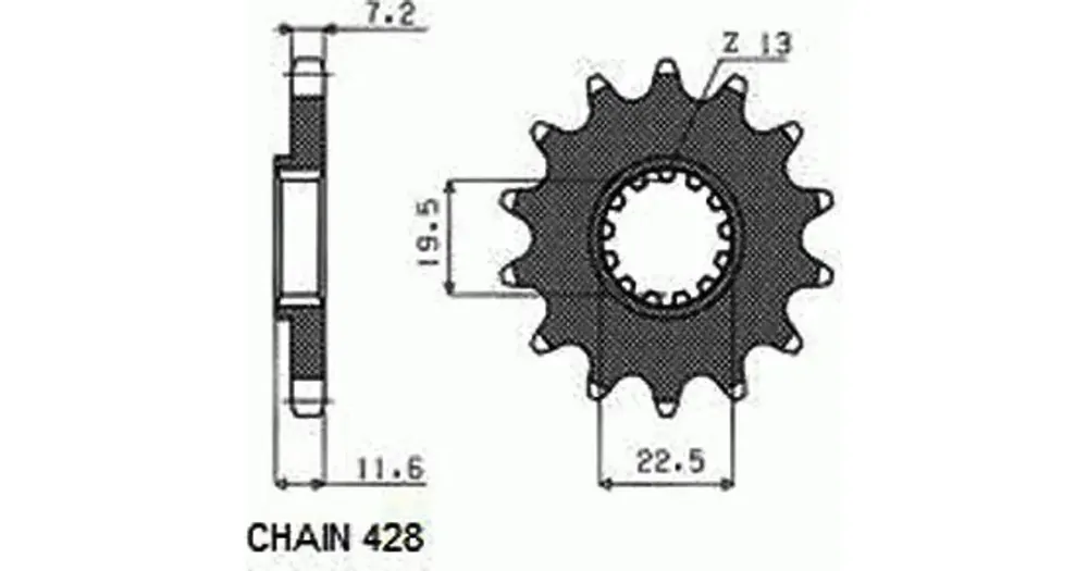 Ajankohtainen Sunstar eturatas SUNF220-16