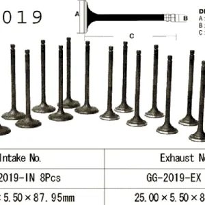 Eniten Myyty Vesrah GG-2019-EX pakoventtiili