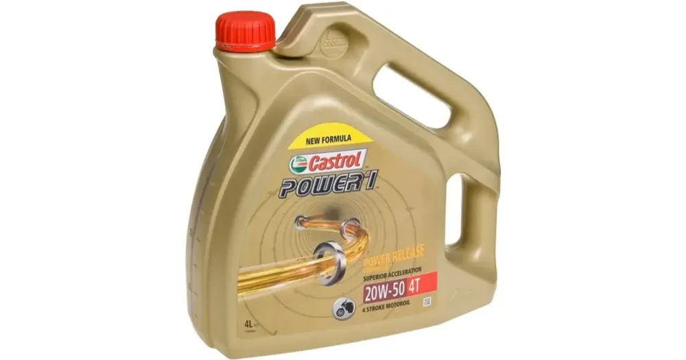Suoraan Valmistajalta Castrol Power1 mineraalinen 4T 20W50 4L moottoriöljy