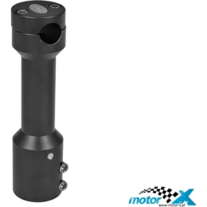 Alkuperäinen Ohjaustangon adapteri Downhill TNT, musta matta, MBK Nitro / Yamaha Aerox