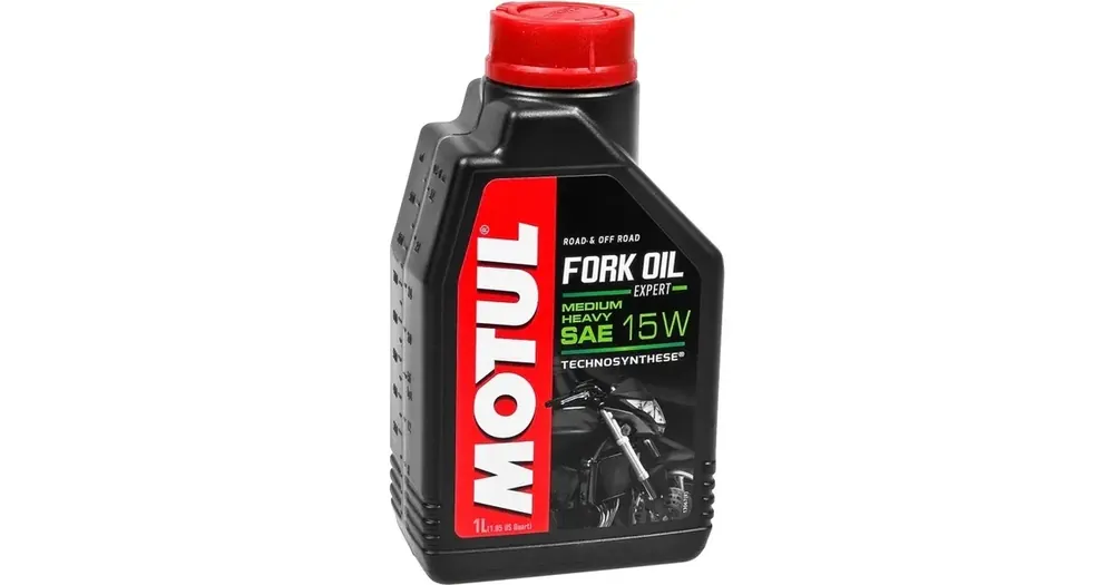 Asiakkaiden Suosikki MOTUL Fork Oil Expert Medium/Heavy 15W 1L -haarukkaöljy