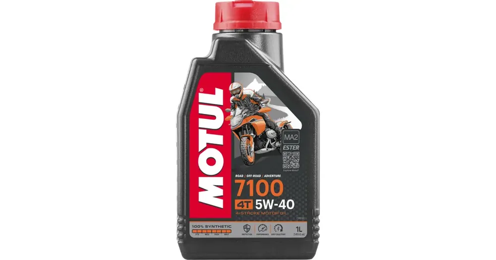 Suosittu Moottoriöljy MOTUL 7100 synteettinen 4T 5W40 1L