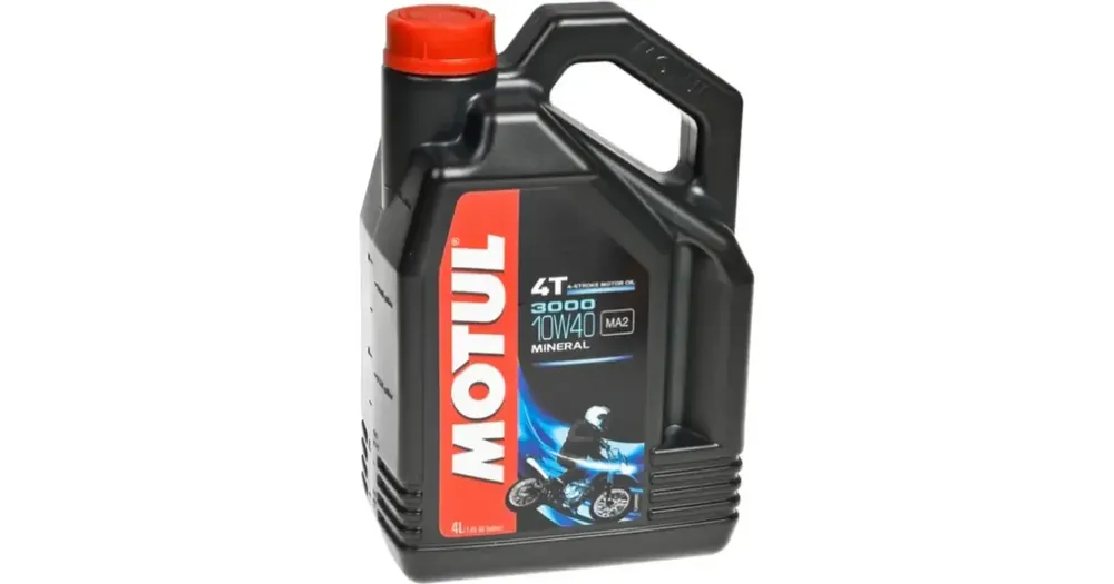 MOTUL 3000 mineraali 4T 10W40 moottoriöljy 4L Alkuperäinen