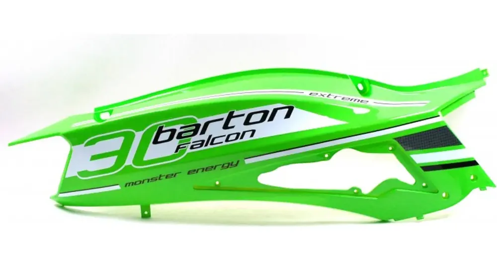 Edullinen Takakate, oikea yläosa, vihreä Barton Falcon / Zipp Quantum RS