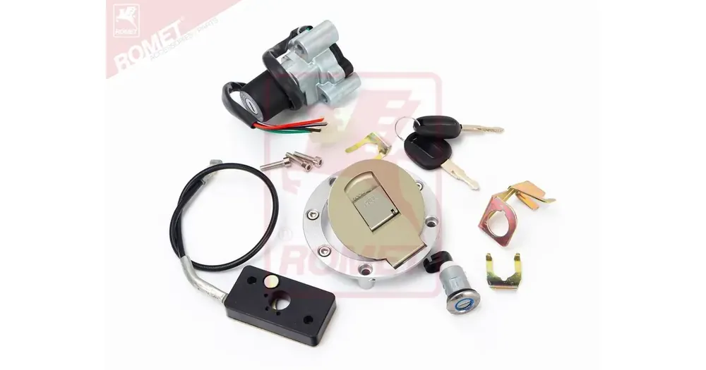 Sytytystulppa ja lukot Romet R125 CVT -malliin Eniten Myyty