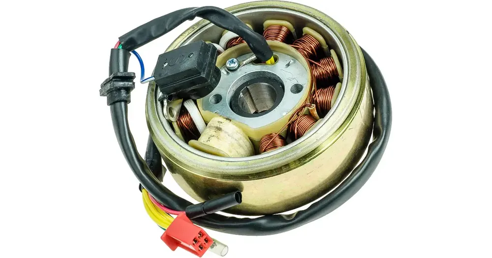 Staattori, magneetto, laturin käämi, magneetolla, 11 käämiä 152QMI/157QMJ (GY6 125-150) 4T Ajankohtainen
