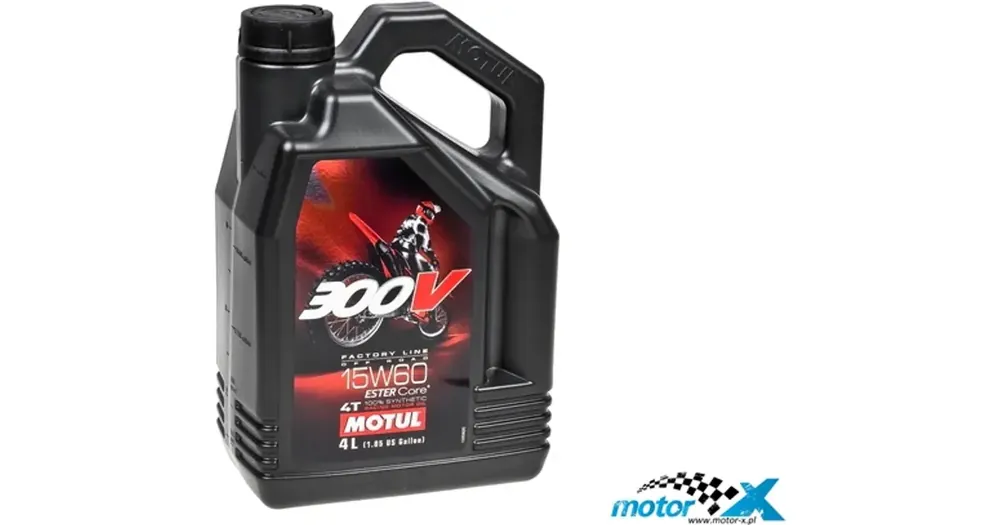 Kausialennus MOTUL 300V Factory Line Off Road synteettinen 4T 15W60 4L moottoriöljy