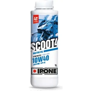 Vain Tänään IPONE Scoot 4 -puolisynteettinen moottoriöljy 10W40 4T 2L