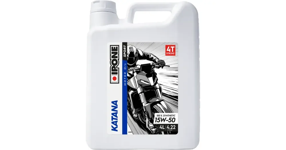 IPONE Katana Full Power täyssynteettinen 4T 15W50 4L moottoriöljy Merkkituote
