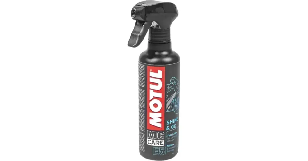 Motul Shine Go E5 muovinhoitoaine, 400 ml Poisto