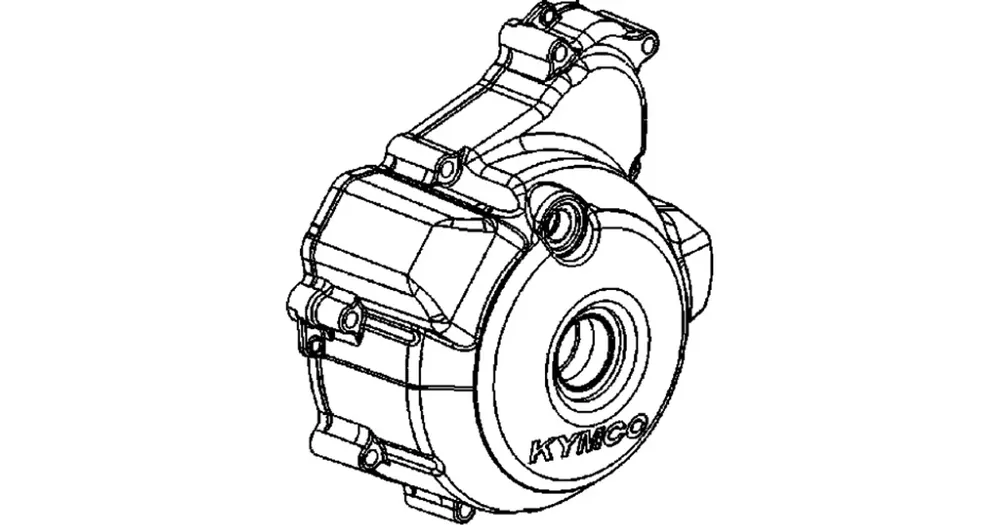 Pikatoimitus Moottorin vasen suojus Kymco CK-1 125