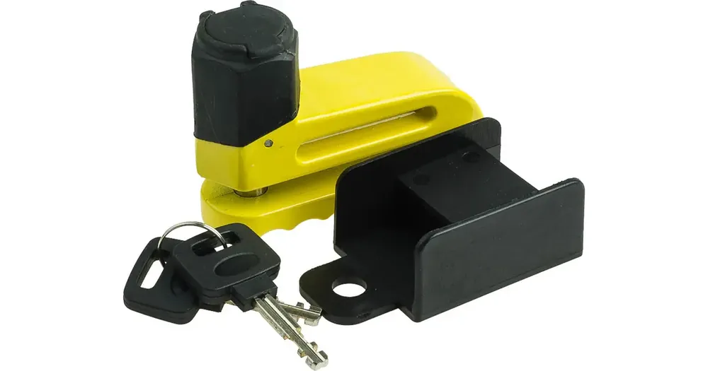 Jarrulevylukko 10mm keltainen SL103A Asiakkaiden Suosikki