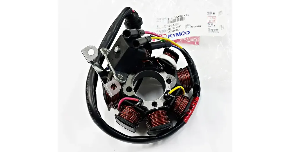 Staattori, Kymco CK-1 125 Kausialennus