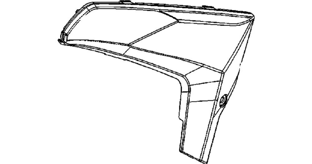 Uusi Kokoelma Vasen sivukate 49P Kymco CK-1