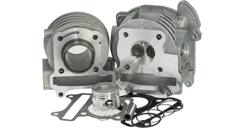 Tarjous Sylinterisarja, jossa kansi, 44.00mm 60cc, männäntappi 13mm, ilman EGR ää, 139QMB/QMA (GY6 50) 4T