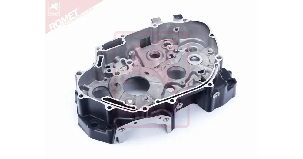 Oikean puolen kampiakselin kotelo, oikea lohko, musta Romet Z-ONE S / Z-ONE T 125 / RXC 125 Korkea Laatu