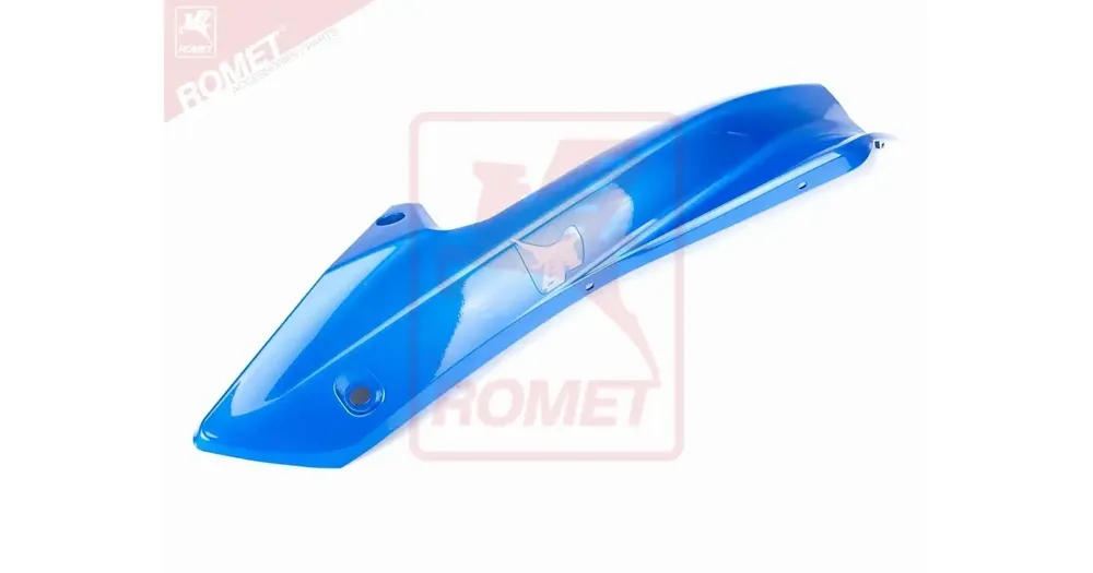 Vasemman puoleinen alempi sininen sivukate Romet Z-ONE T 125 -skootteriin/moottoripyörään Aito