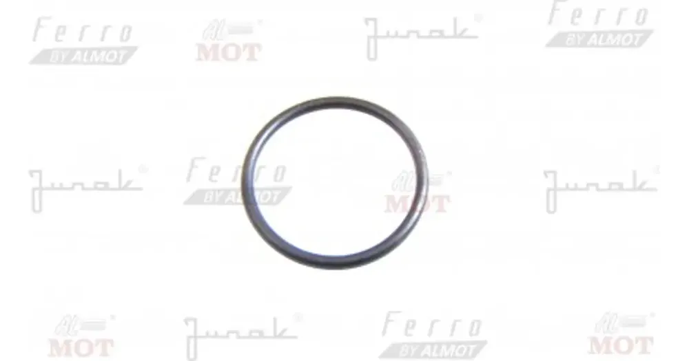 Aito O-rengas 28x3mm koristepultin vasemman moottorin suojukseen Junak 122 / 122 RS