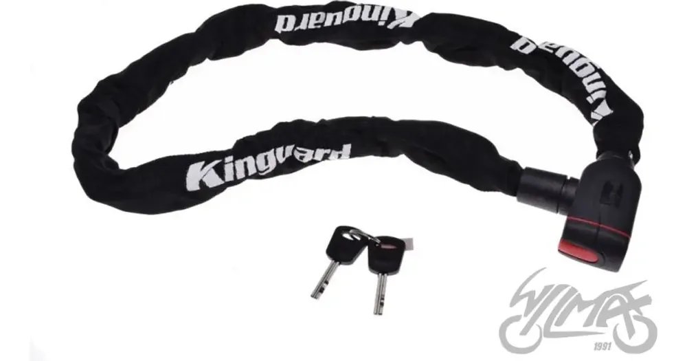 Paras Hinta Kinguard 10mm 120cm ketjulukko moottoripyörille ja skoottereille
