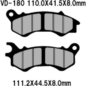 Edullinen Vesrah VD-180 jarrupalat