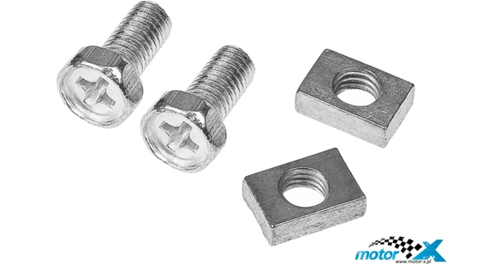 Akun ruuvit M5x13mm muttereilla 10x7mm, sarja Erikoistarjous