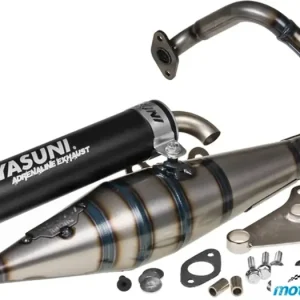 Uusi Kokoelma Yasuni Z Black Aluminium -pakoputki, Peugeot AC / LC pystymallit (E)