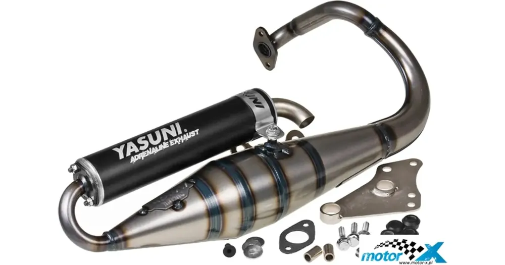Uusi Kokoelma Yasuni Z Black Aluminium -pakoputki, Peugeot AC / LC pystymallit (E)