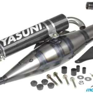 Päivän Tarjous Yasuni Carrera 16 Carbon Black Edition -pakoputki, Gilera / Piaggio